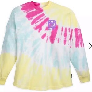 Walt Disney world logo tie-dye spirit jersey